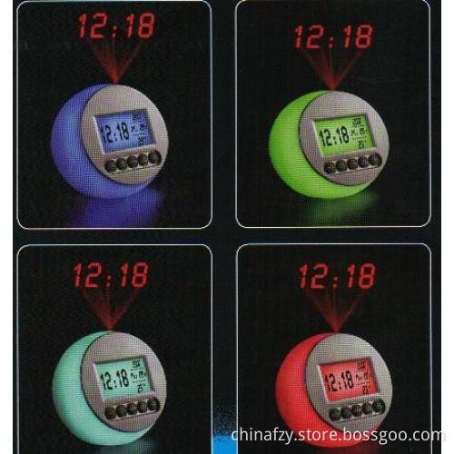 projection clock